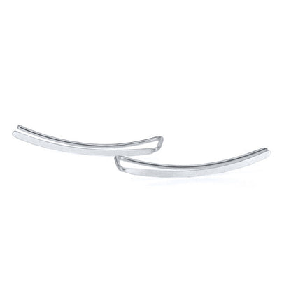 Elegant Silver Drop Earrings