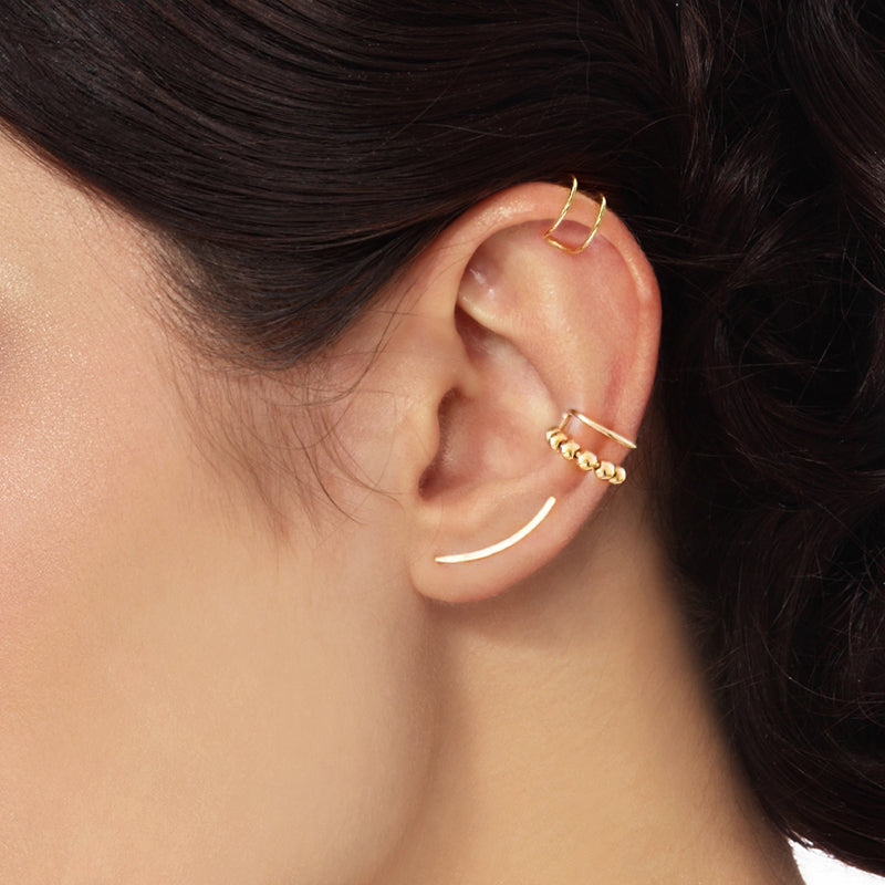 Elegant Silver Drop Earrings