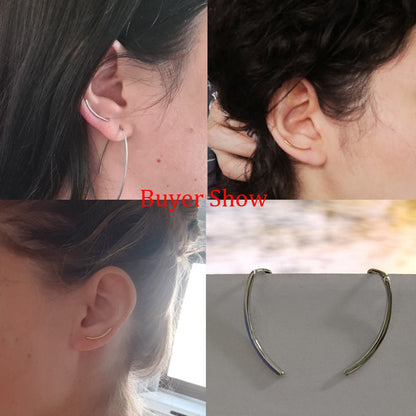 Elegant Silver Drop Earrings