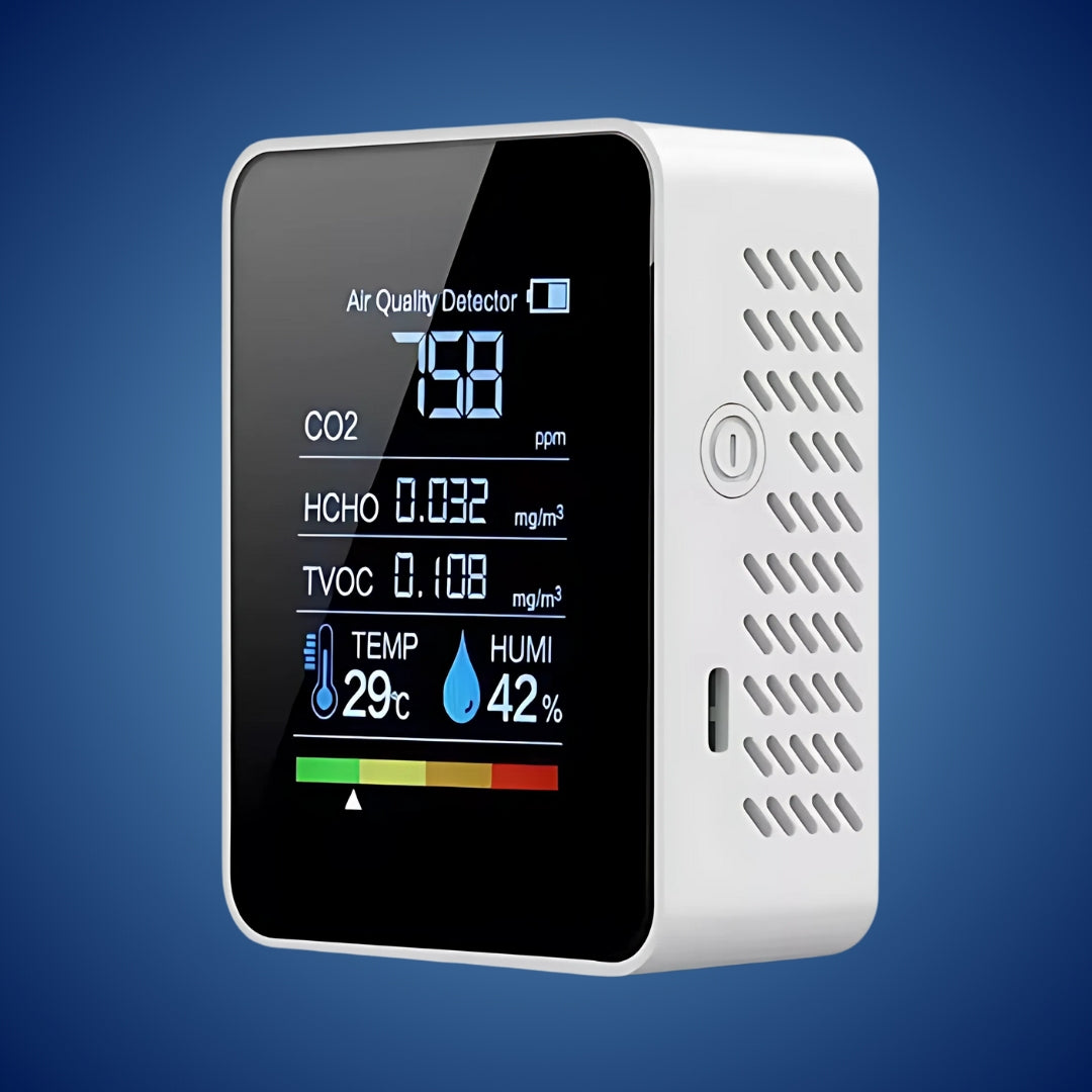 Accurate Portable Air Quality CO2 Detector Monitor - Halri