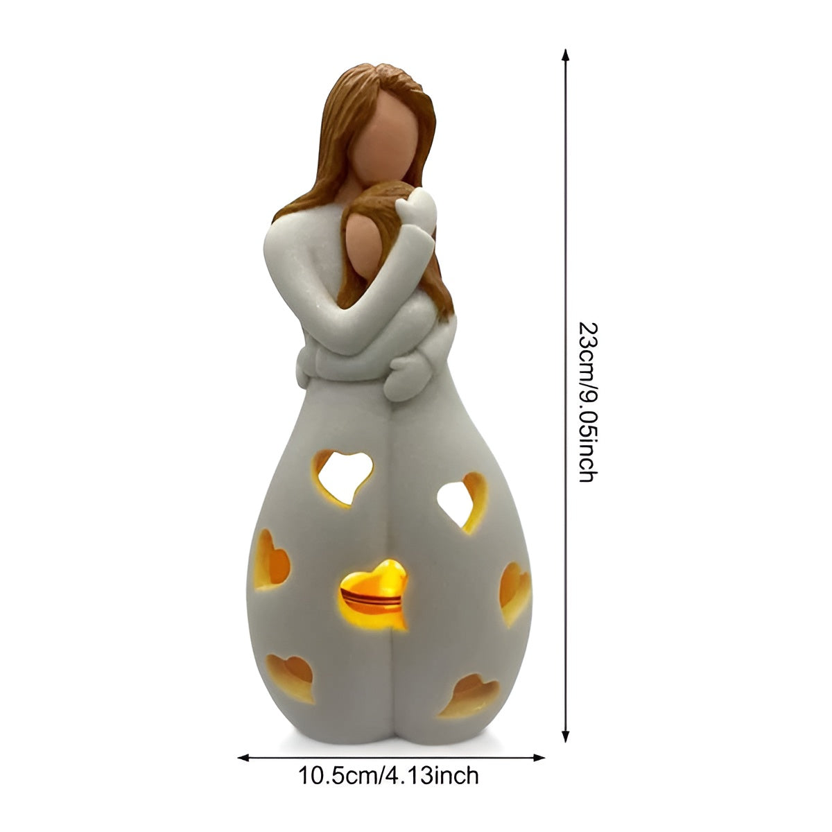 Lovely Heartfelt Glowing Ornament Gift