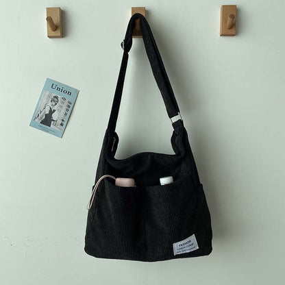 Trendy Canvas Crossbody Purse