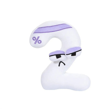 Soft Friendly Number Stuffed Toy