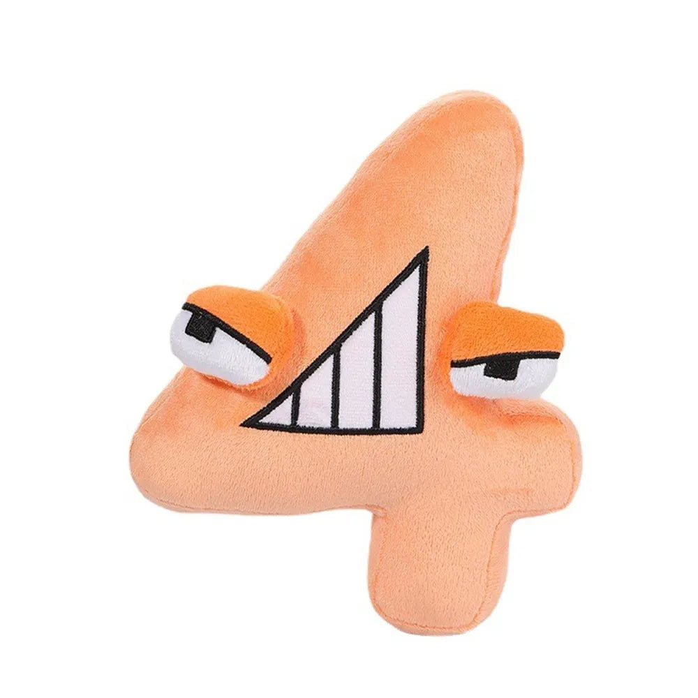 Soft Friendly Number Stuffed Toy