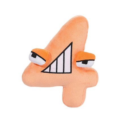 Soft Friendly Number Stuffed Toy