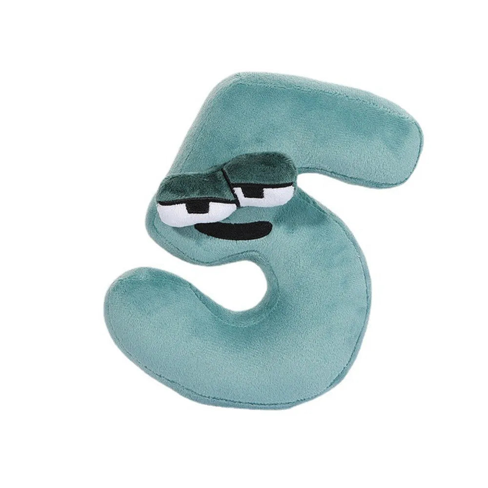 Soft Friendly Number Stuffed Toy