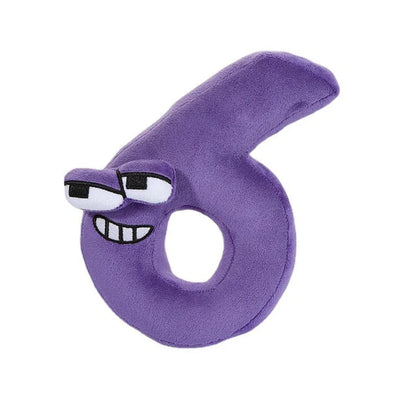 Soft Friendly Number Stuffed Toy