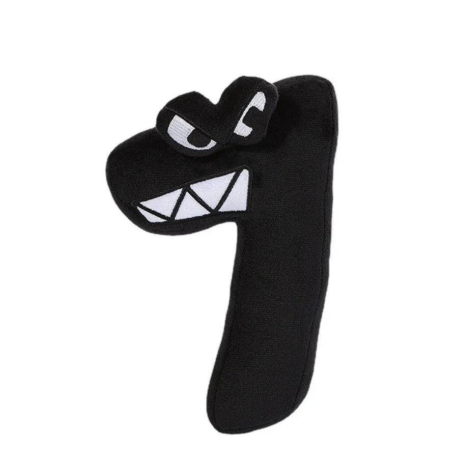 Soft Friendly Number Stuffed Toy