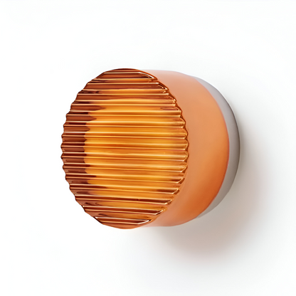 Warm White Textured Wall Sconce - Halri