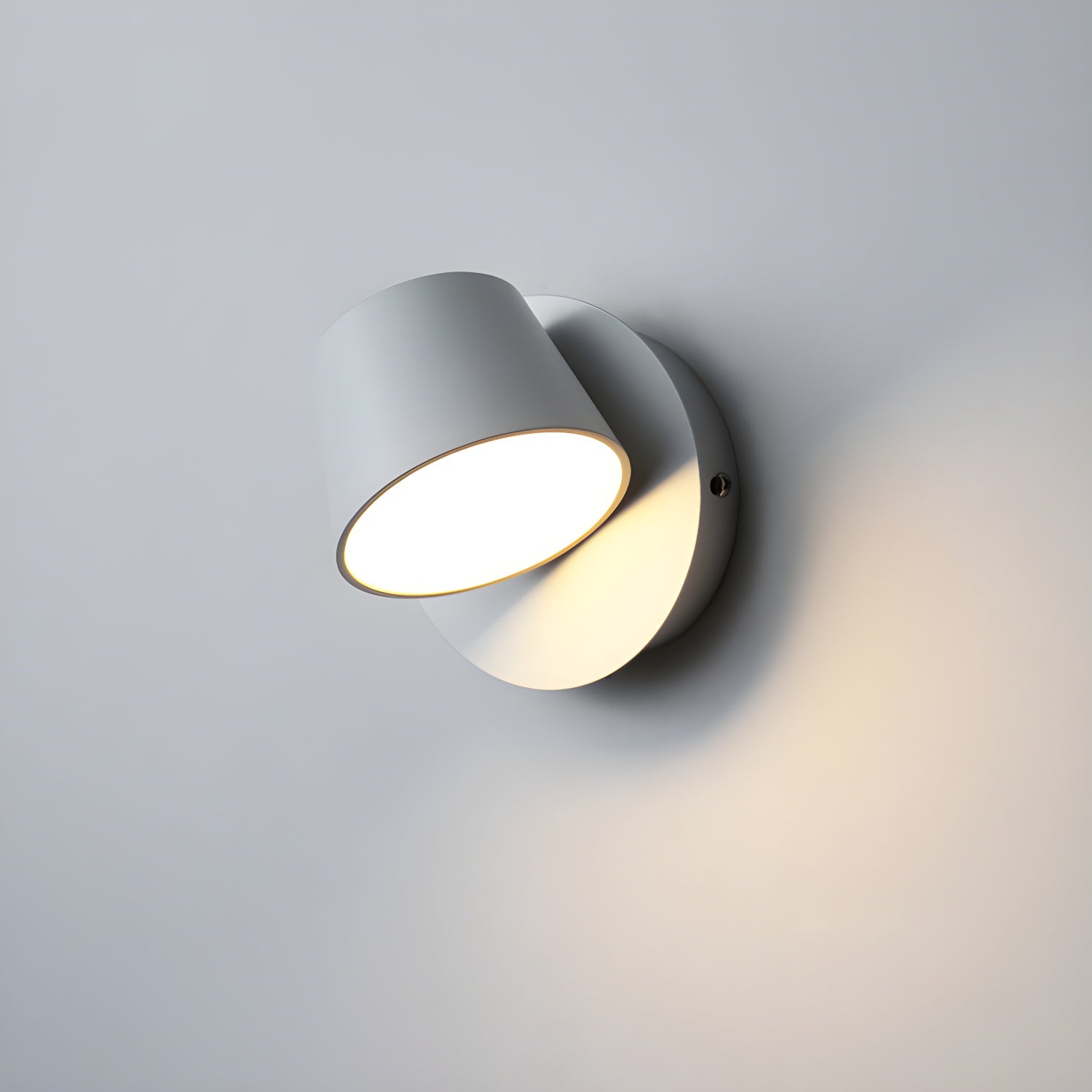 Angle Adjustable LED Wall Lamp with 360° Rotation – Modern Wall Sconce Lighting for Reading, Metal and Acrylic Design 12