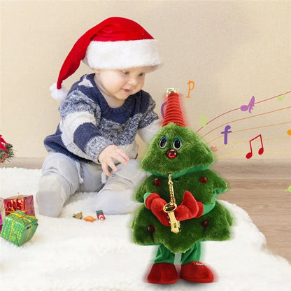 Fun Musical Christmas Tree with Saxophone Toy - Halri