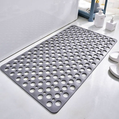 Grip Shower Mat with Suction Cups - Mildew Free Bath Mat - Halri
