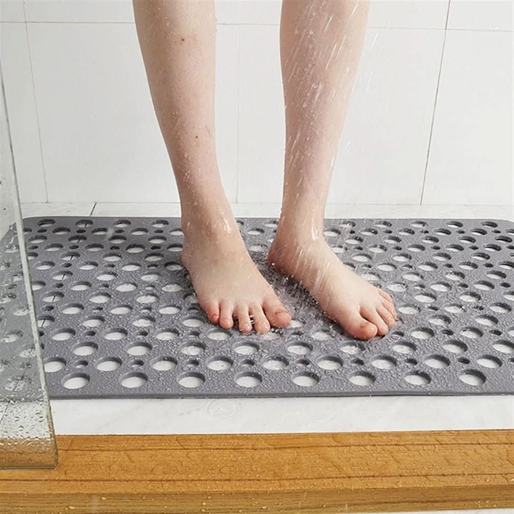 Anti-Slip Shower Mat with Strong Suction Cups – Mildew Resistant Non-Slip Bath Mat for Bathroom and Bathtub Use 5