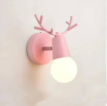 Modern Rustic Antler LED Wall Light
