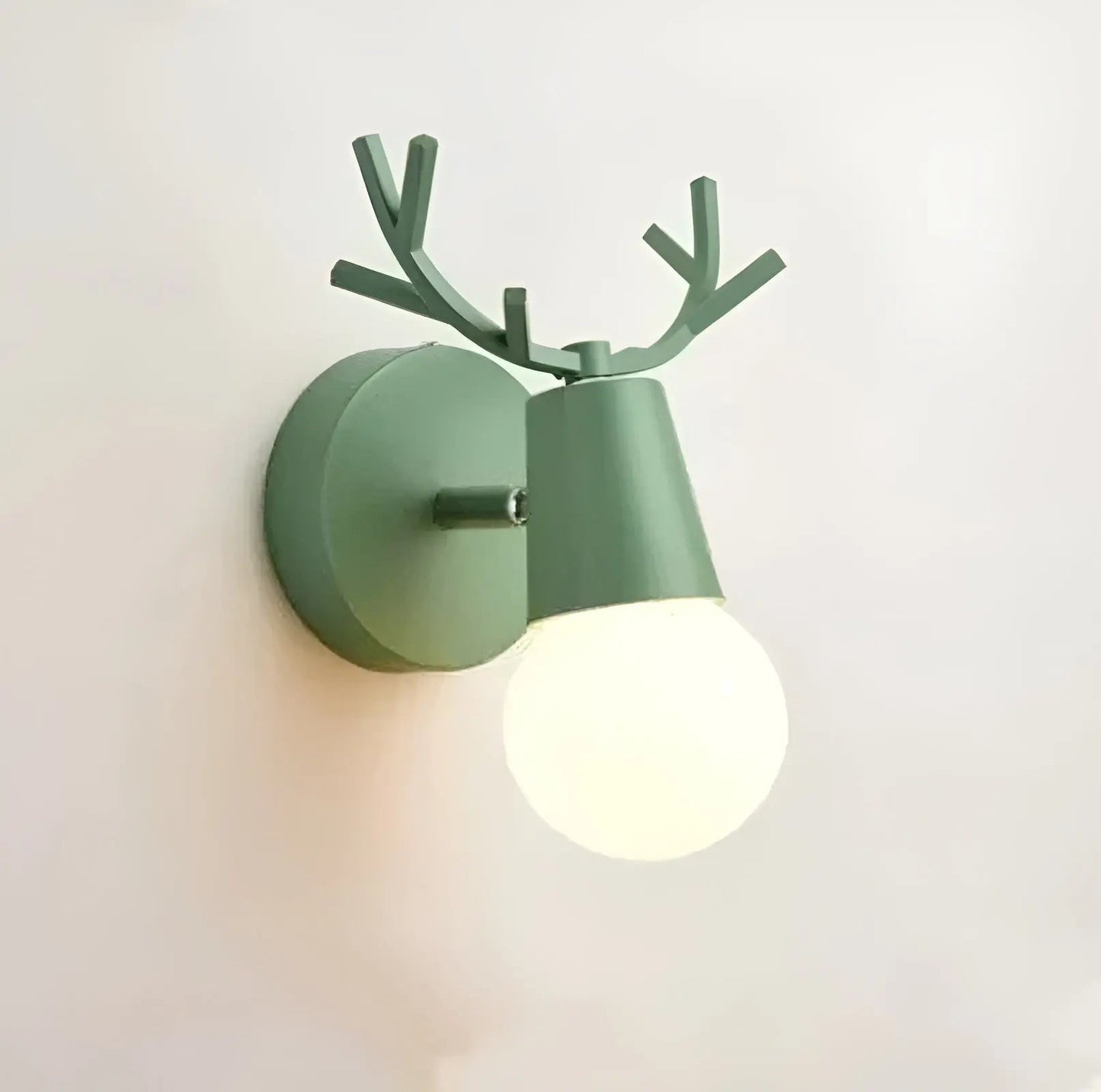 Modern Rustic Antler LED Wall Light