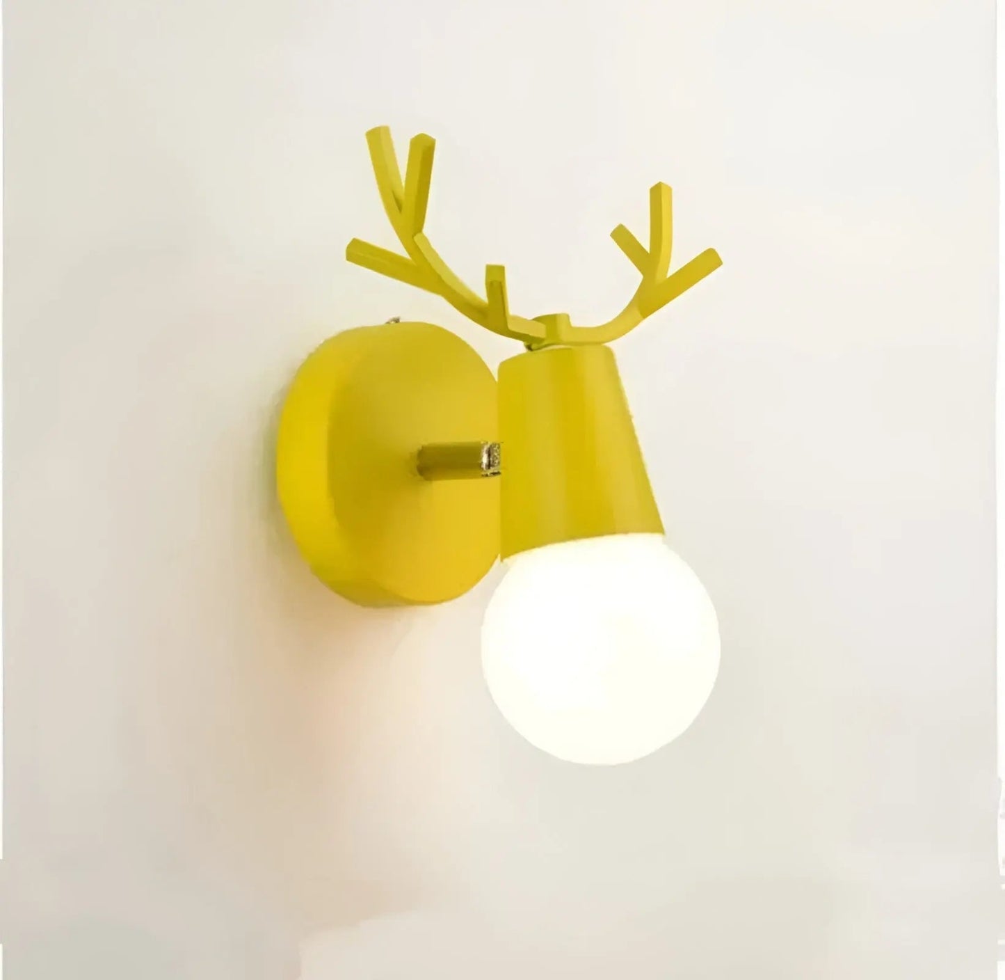 Modern Rustic Antler LED Wall Light