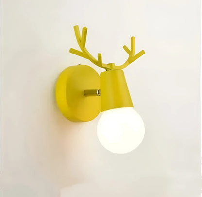 Modern Rustic Antler LED Wall Light