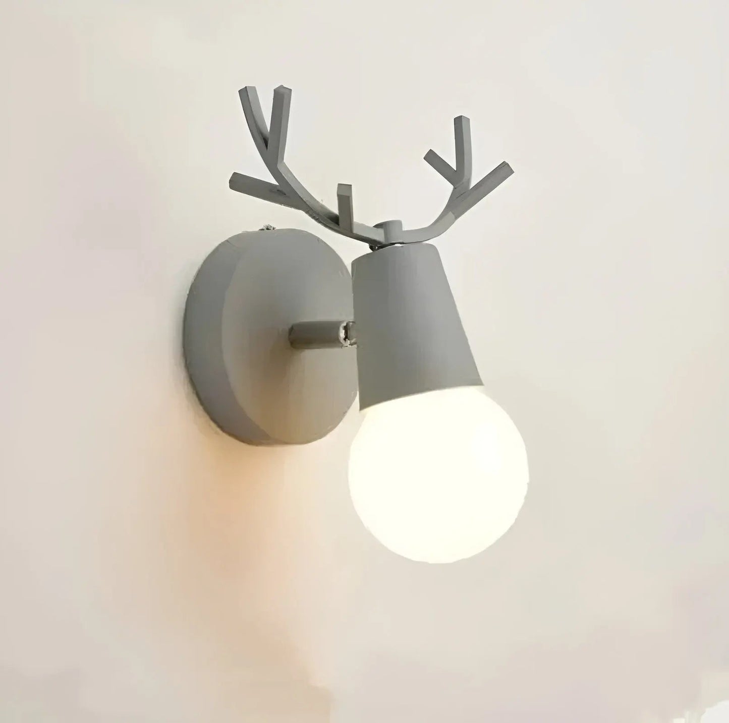 Modern Rustic Antler LED Wall Light