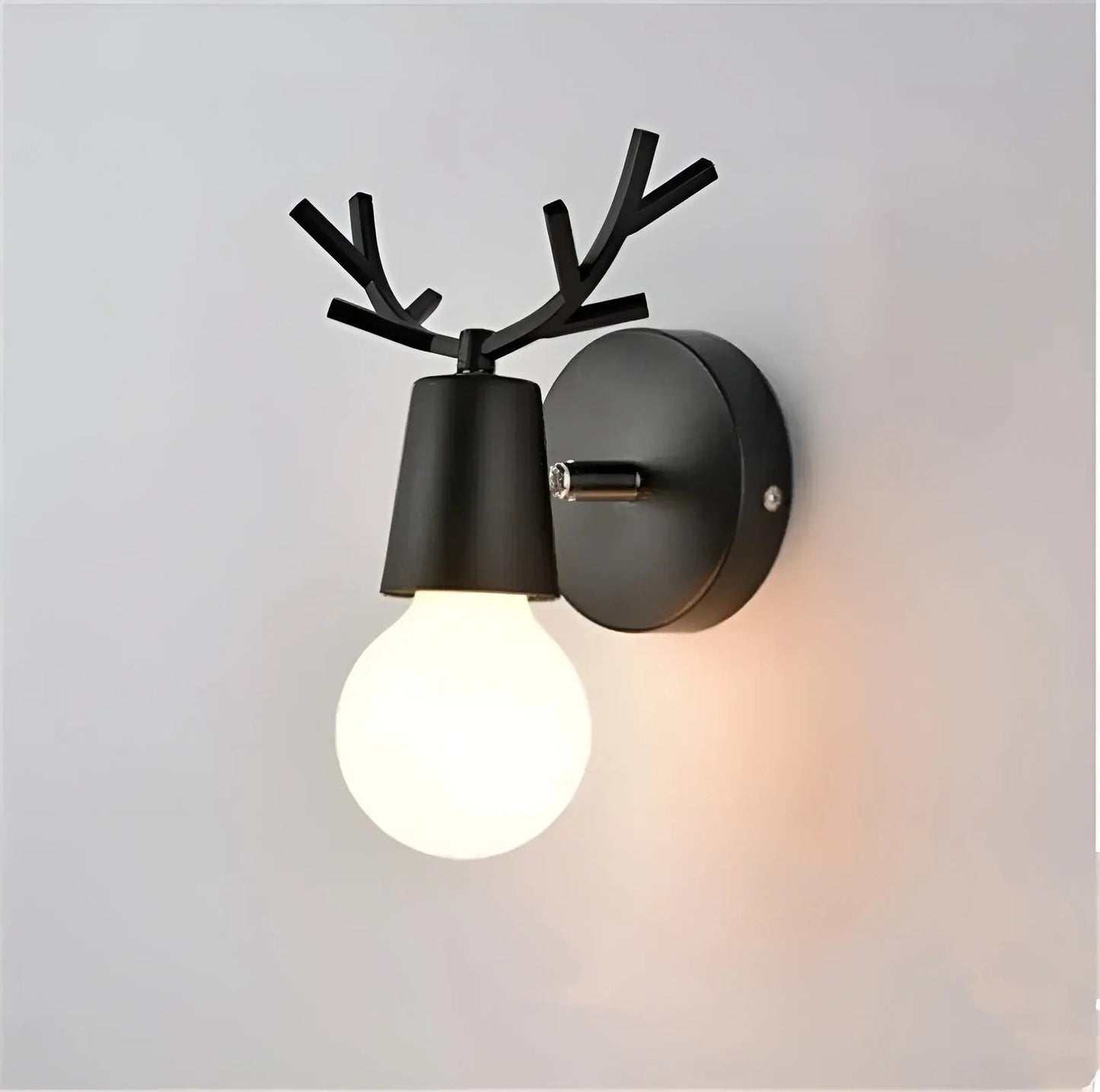 Modern Rustic Antler LED Wall Light