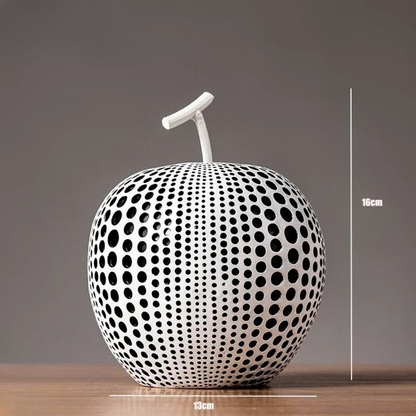 Cute Polka Dot Apple Figurine - Halri