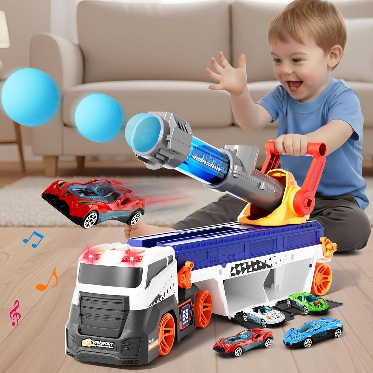 Fun Remote Control Toy Car Launcher Set - Halri