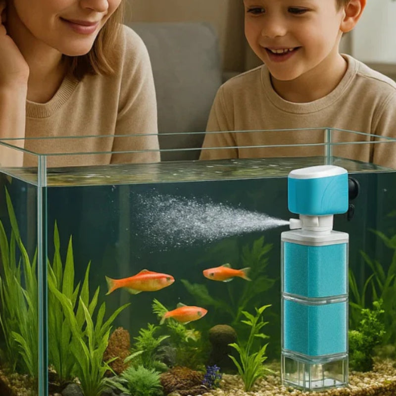 EasyClean Aquarium Filter with Adjustable Flow - Halri