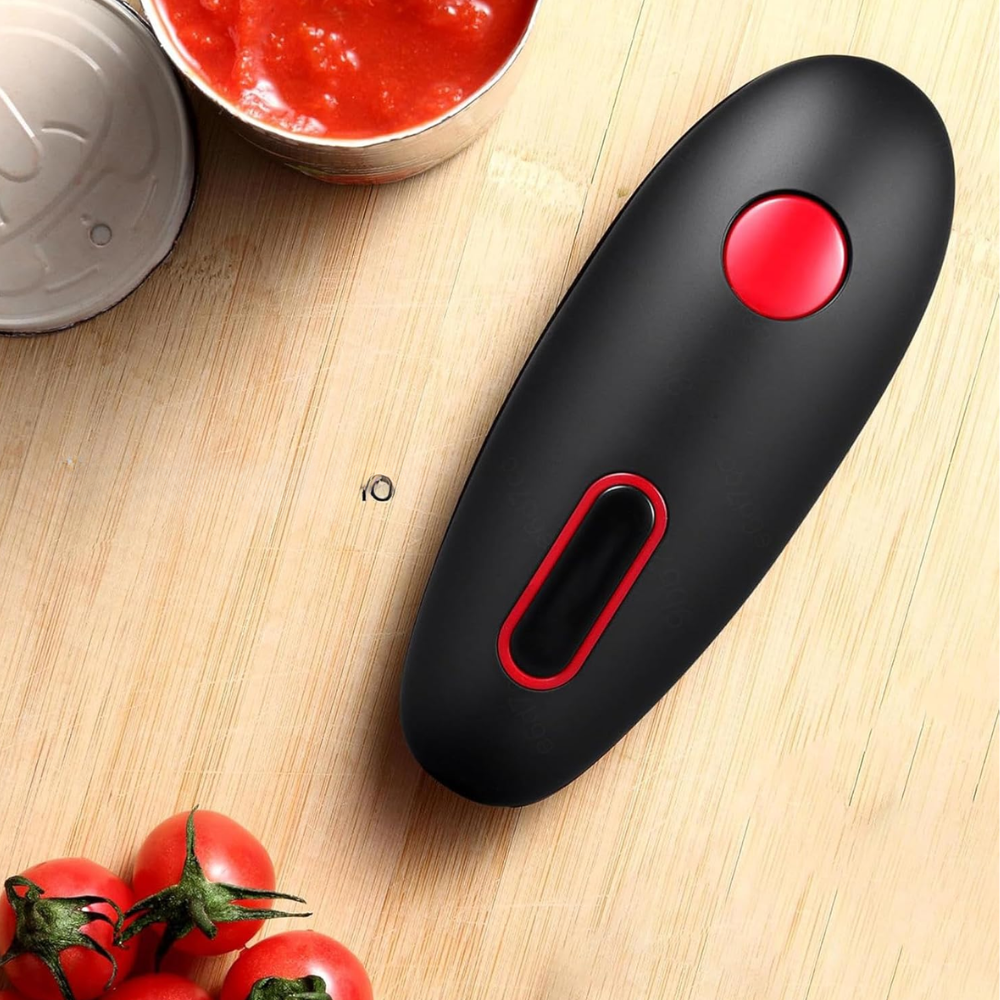 Automatic Electric Can Opener with One-Touch Operation – Safe and Easy for All Can Sizes, Battery Operated, Ergonomic Design 2