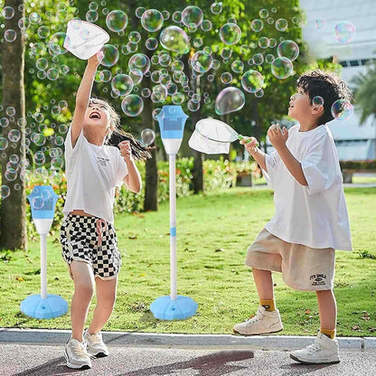 Fun Kids Outdoor Bubble Machine with LED Lights - Halri