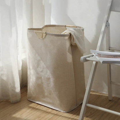 Natural Fiber Woven Laundry Basket