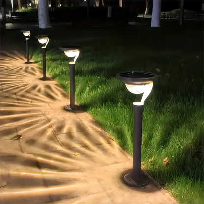 Bright Outdoor Solar Powered Garden Lamp