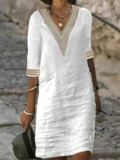 Stylish Short Sleeve Party Dress