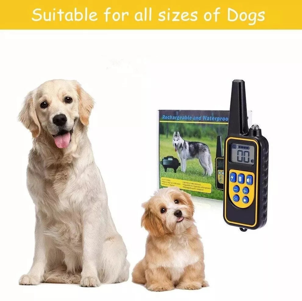 Long Range Waterproof Dog Training Collar Remote Control