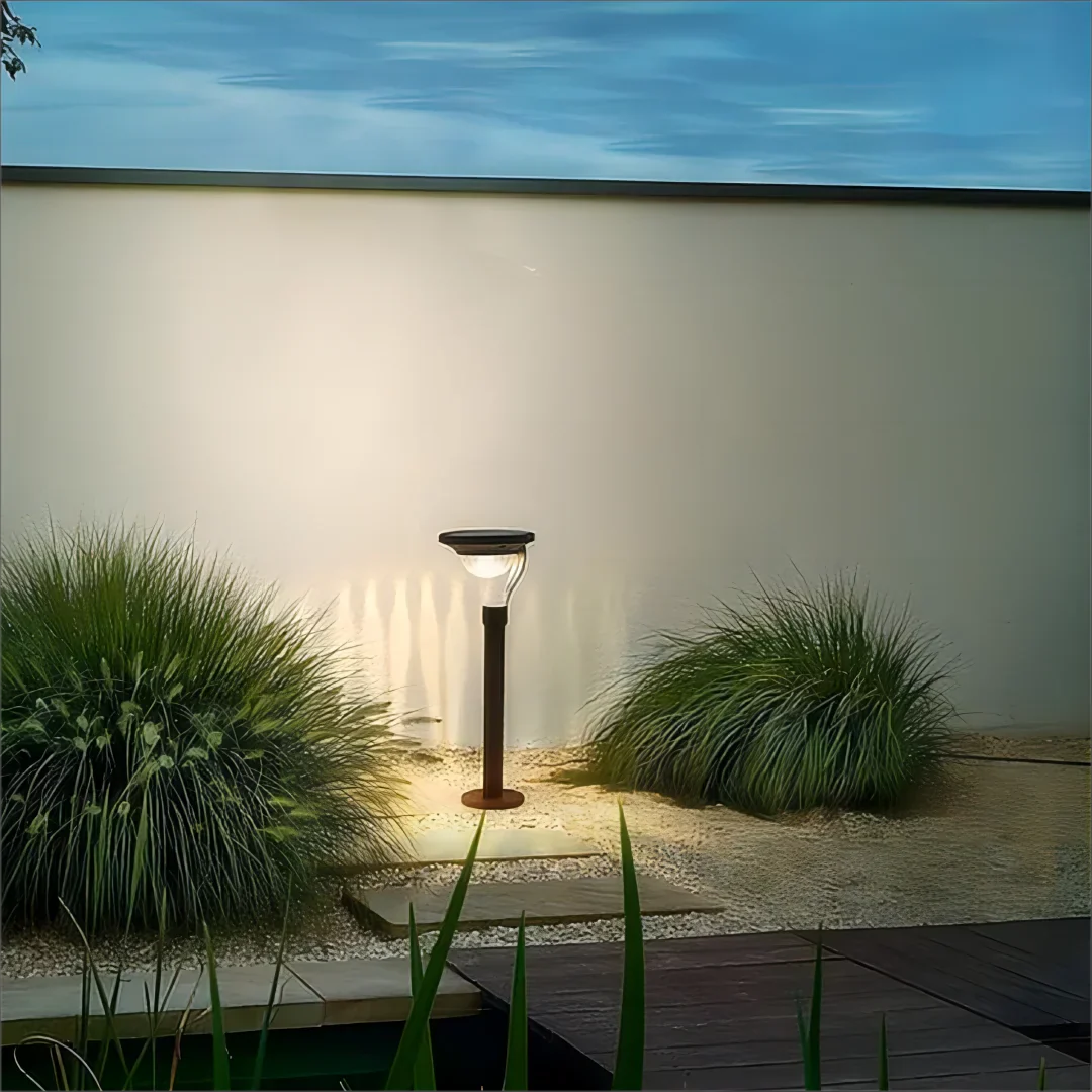 Bright Outdoor Solar Powered Garden Lamp