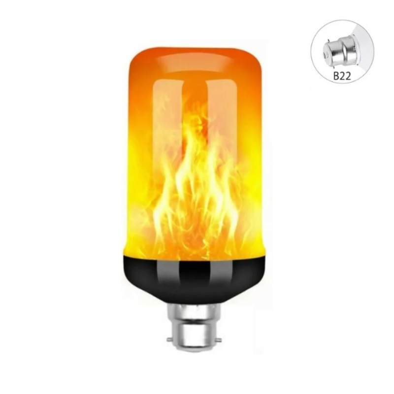 Warm Ambient Flame LED Table Lamp