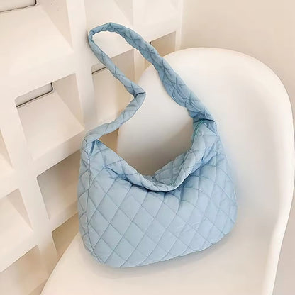 Comfy Large Padded Crossbody Tote Bag