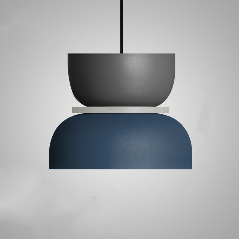 Bright Colorful Glass LED Pendant Light