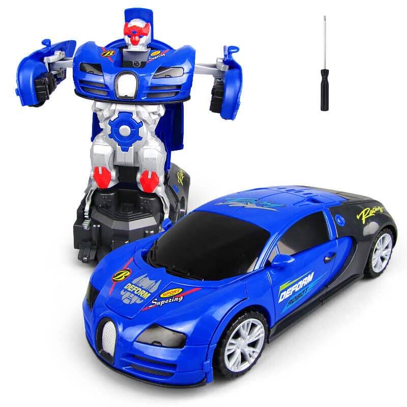 Fun Transforming Robot Car Toy for Kids