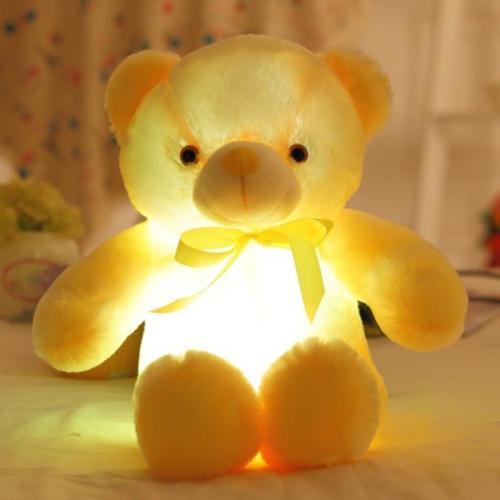 Soft LED Nightlight Teddy Bear for Children