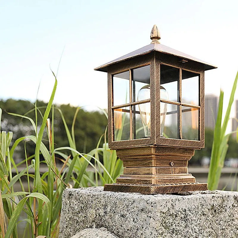 Classic Exterior Wall Mount Lantern Light - Halri