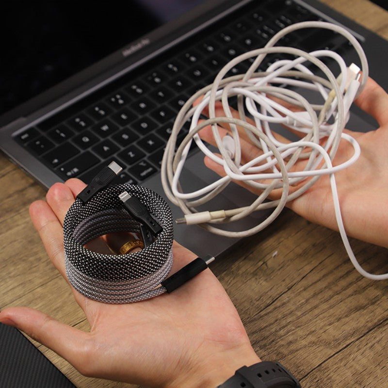 Compact Magnetic Cable Management Circle Holder - Halri