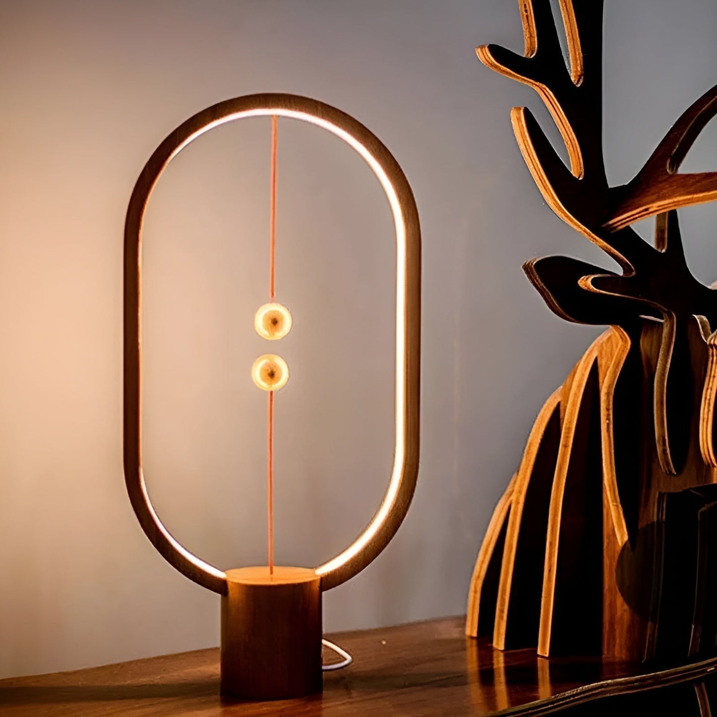 Slim LED Desk Lamp with USB Charging Port - Halri