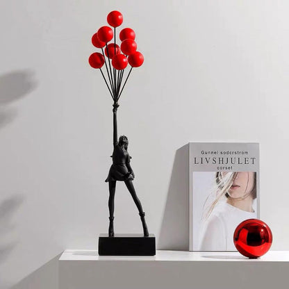 Colorful Kids Balloon Decorative Home Figurine - Halri