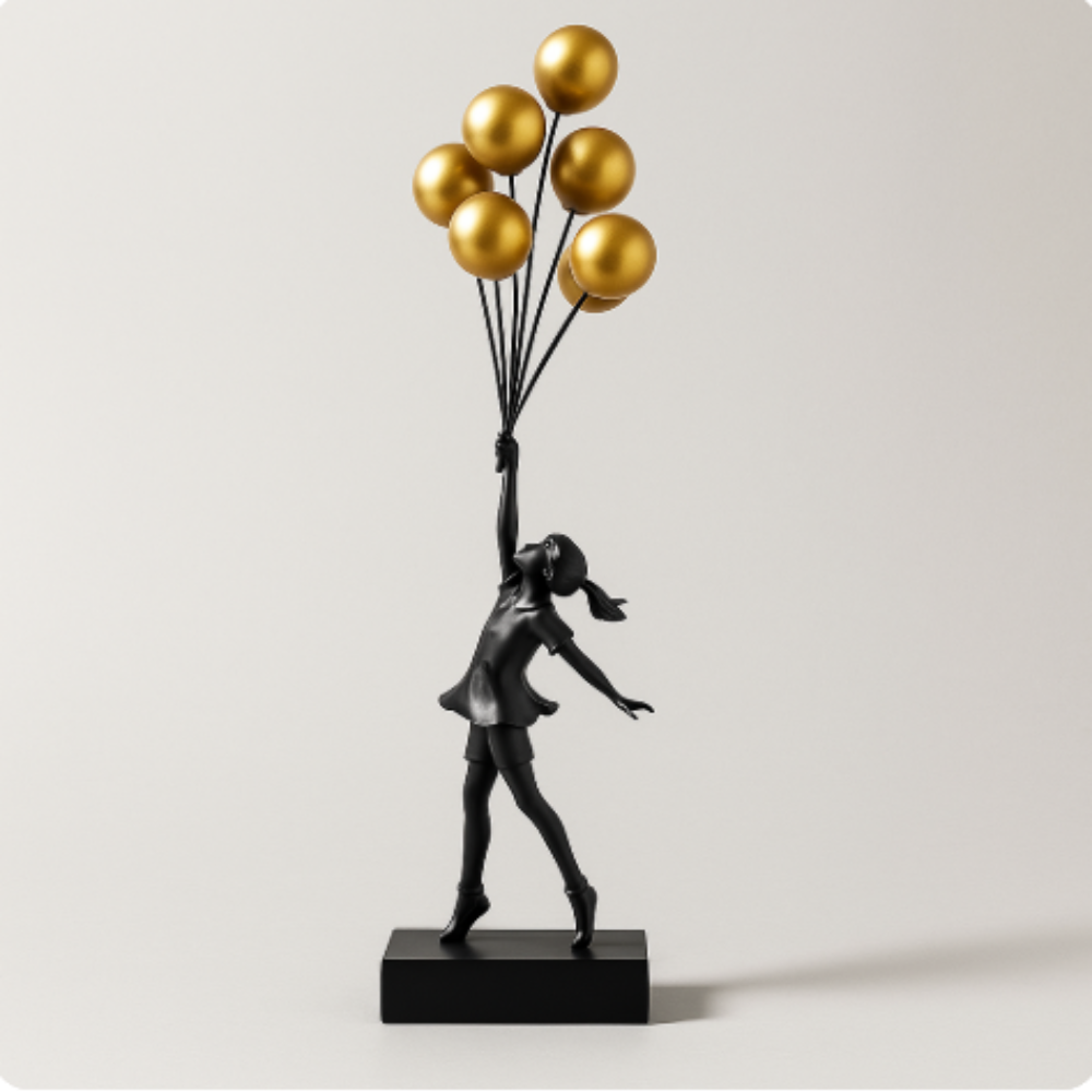 Colorful Kids Balloon Decorative Home Figurine