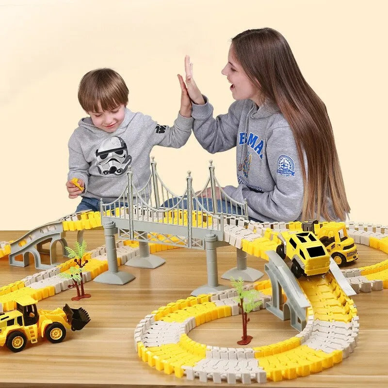 Fun Kids Electric Racing Track Set - Halri