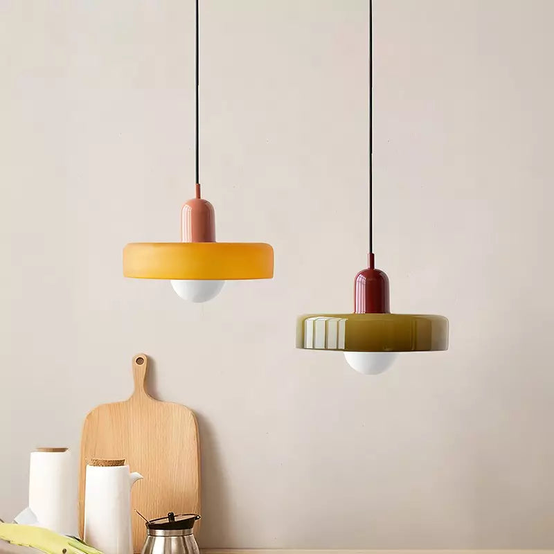 Stylish Glass Hanging LampFixture