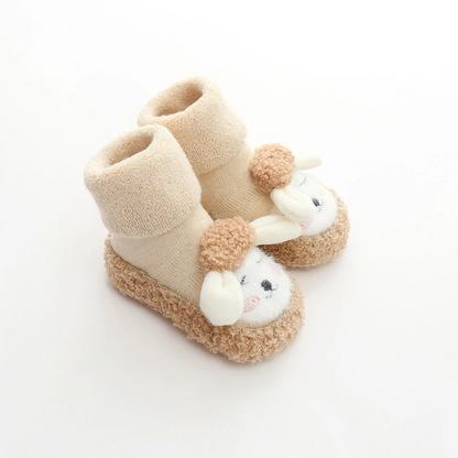 Soft Plush Cat Slippers