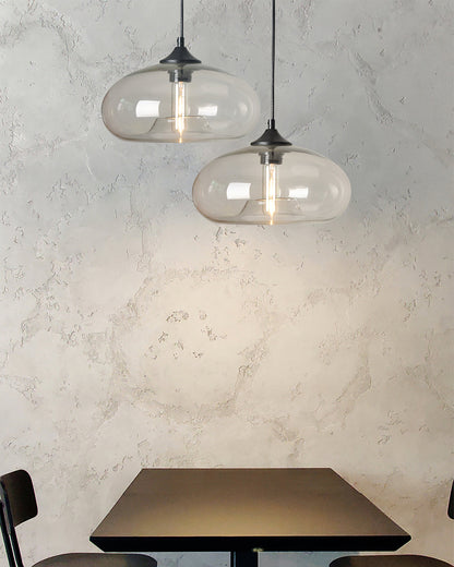 Elegant Glass Hanging Light
