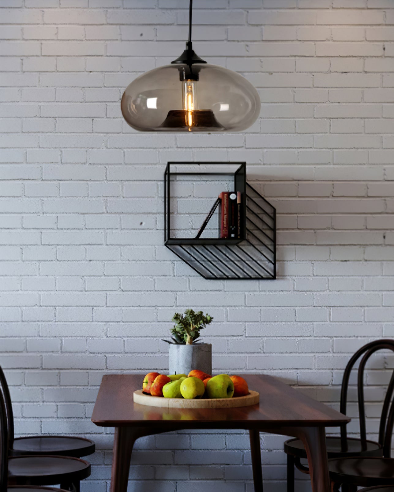 Elegant Glass Hanging Light