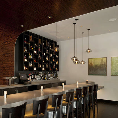Elegant Glass Hanging Light