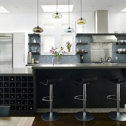 Elegant Glass Hanging Light